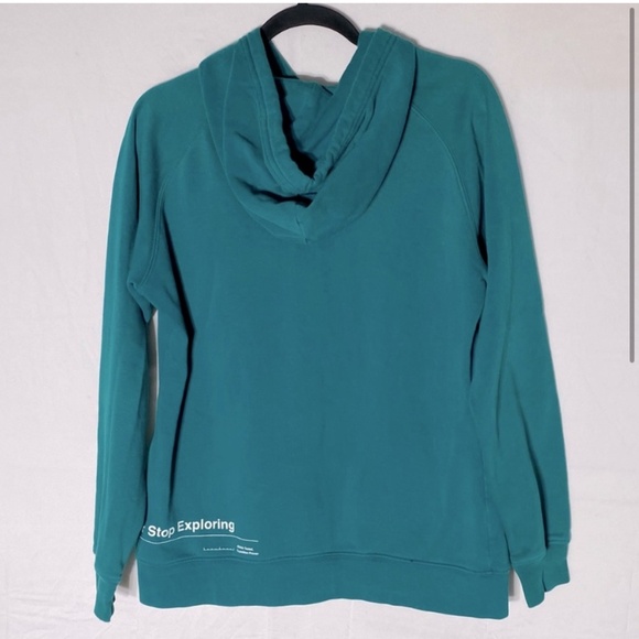 The North Face Teal Pullover Never Stop Exploring Hoodie L - Picture 2 of 15